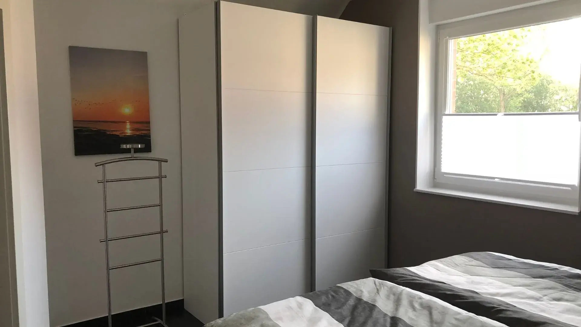 Schlafzimmer Obergeschoss mit Kleiderschrank